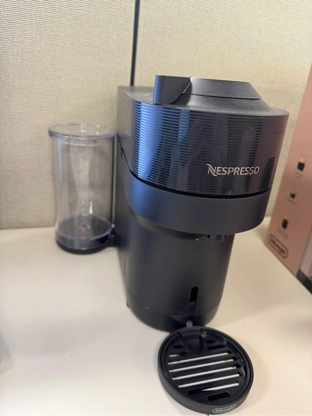 Nespresso Compact Single-Serve Coffee Machine in Black